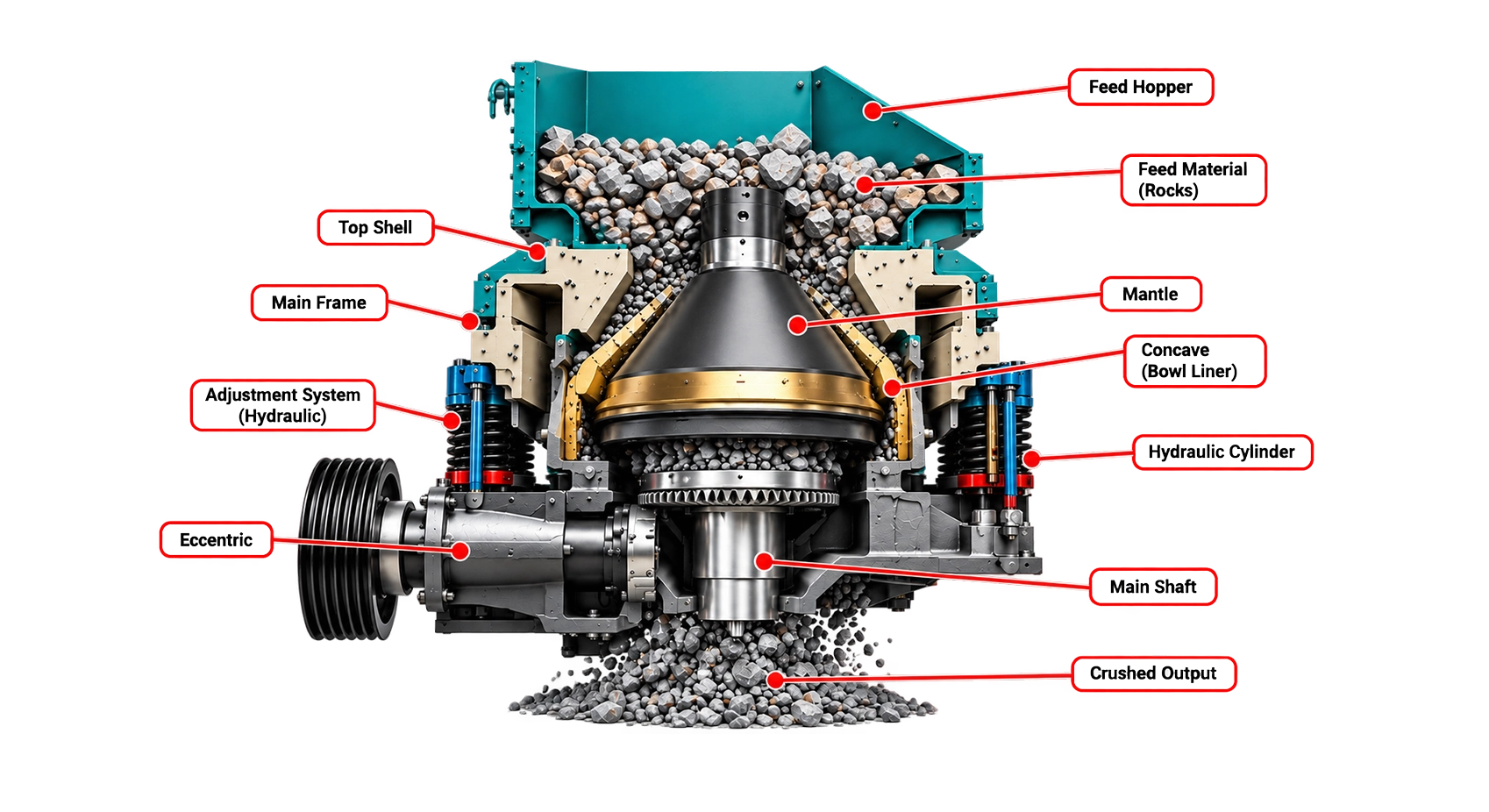 Cone Crusher Wear Parts